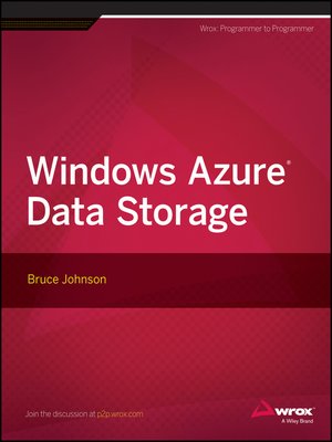 cover image of Windows Azure Data Storage